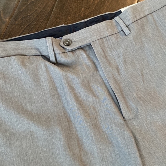 Nautica Bi Stretch Performance Light Grey Pants - Picture 11 of 12